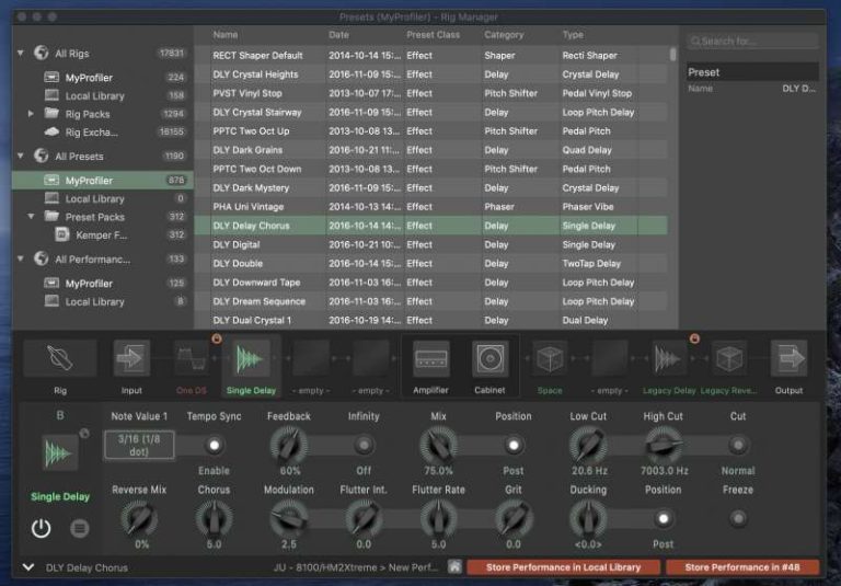 【Kemper】RIG MANAGERとRIG EXCHANGEの使い方 Intro Books